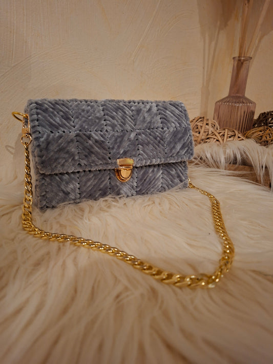 Sac a main en velour