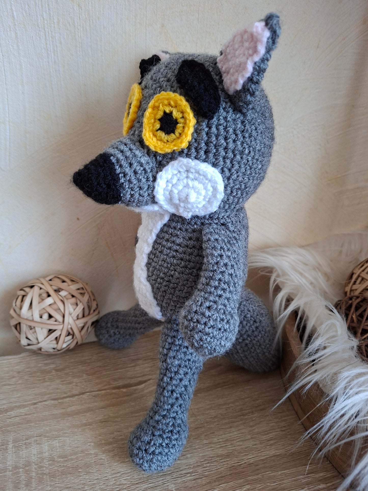 Peluche loup